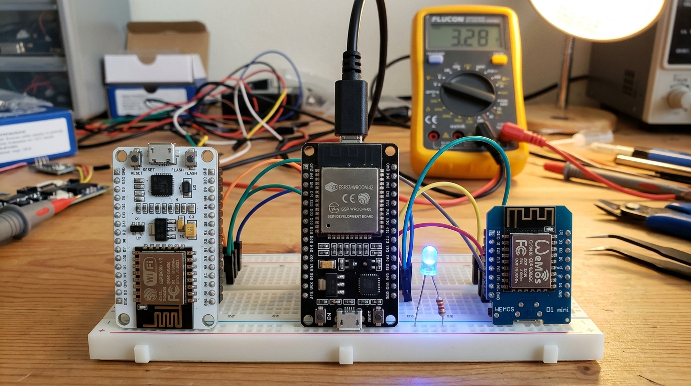 ESP32 vs ESP8266: Simple Comparison & Buying Guide for Students in Pakistan