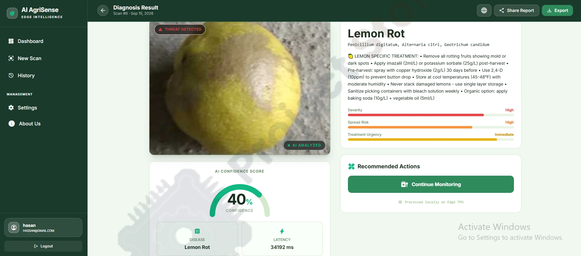 Crop disease Detection