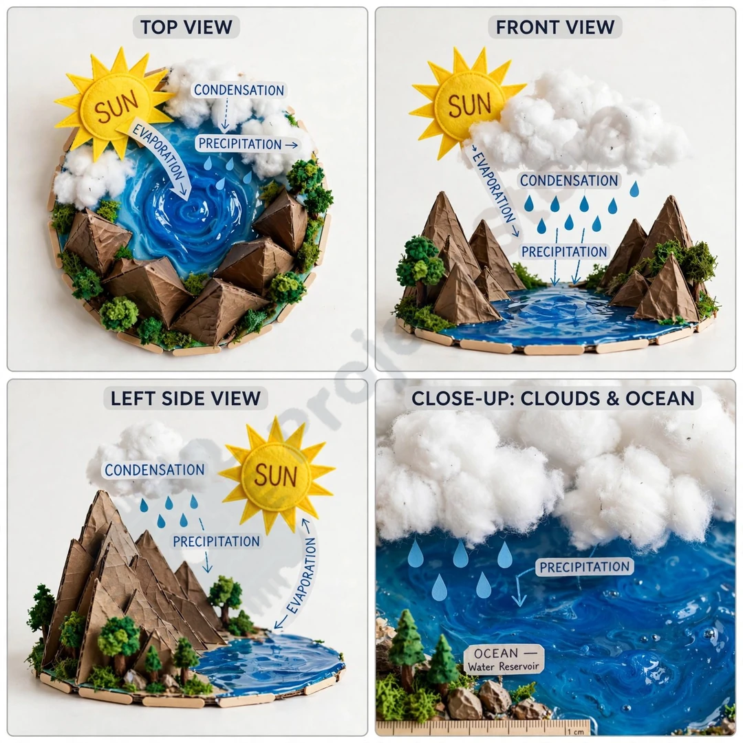 Water Cycle Angle Perspective