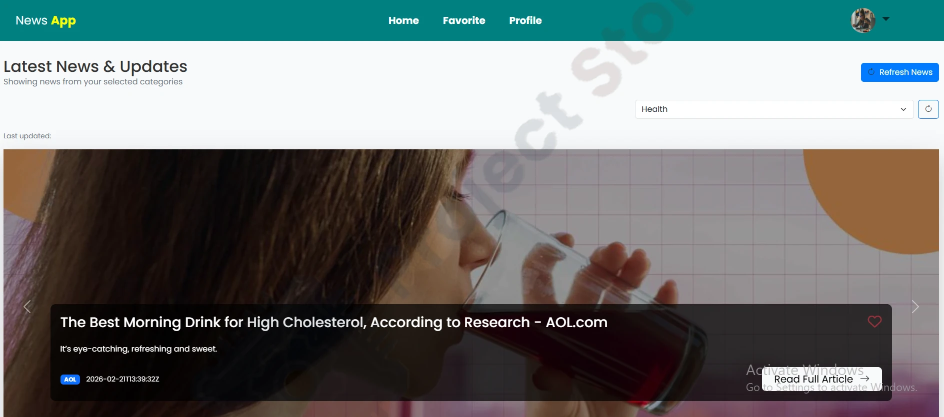 News Hero Section Image