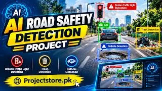AI Road Safety & Driver Drowsiness Detection System - Professional Engineering Grade Hardware