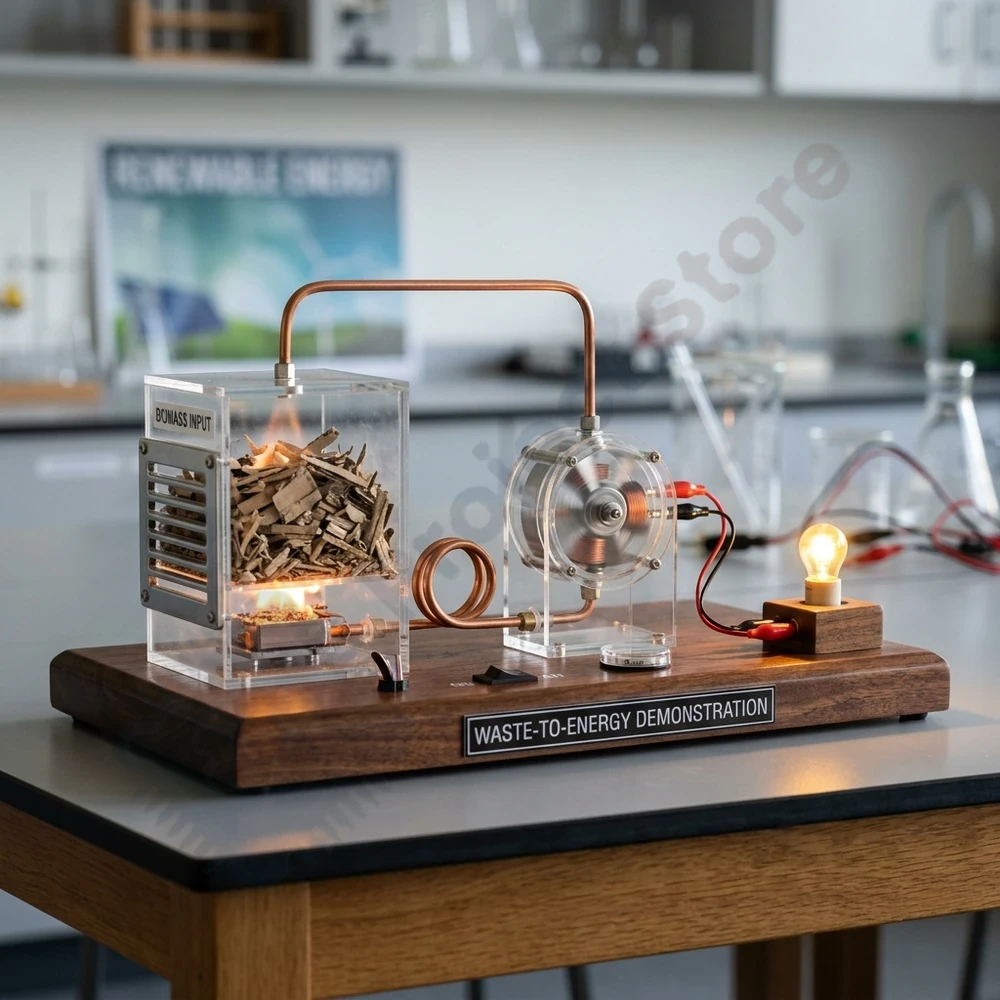 Waste to Watt Electricity Generation from Waste Working Science Exhibition Project Model